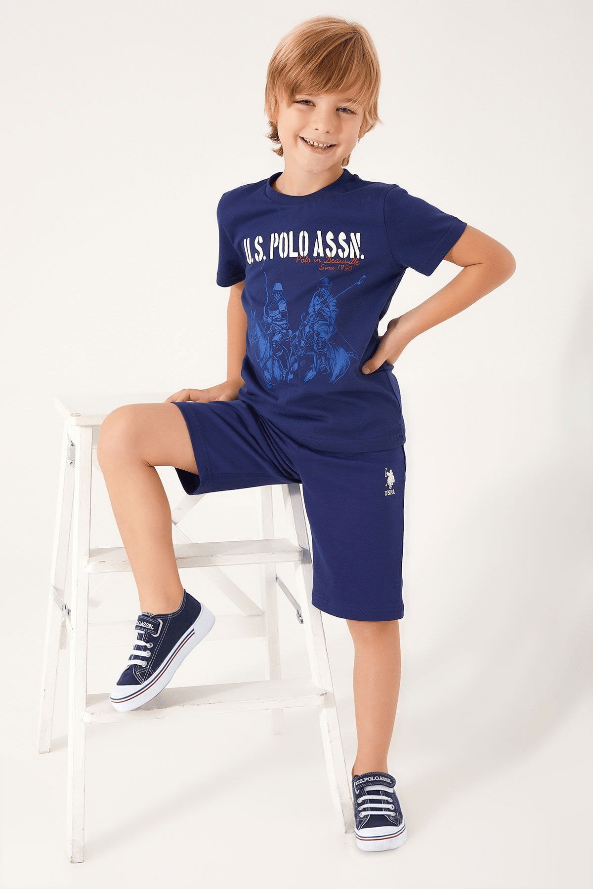 U.S. POLO ASSN. ERKEK GARSON BERMUDA TAKIM US1306-G