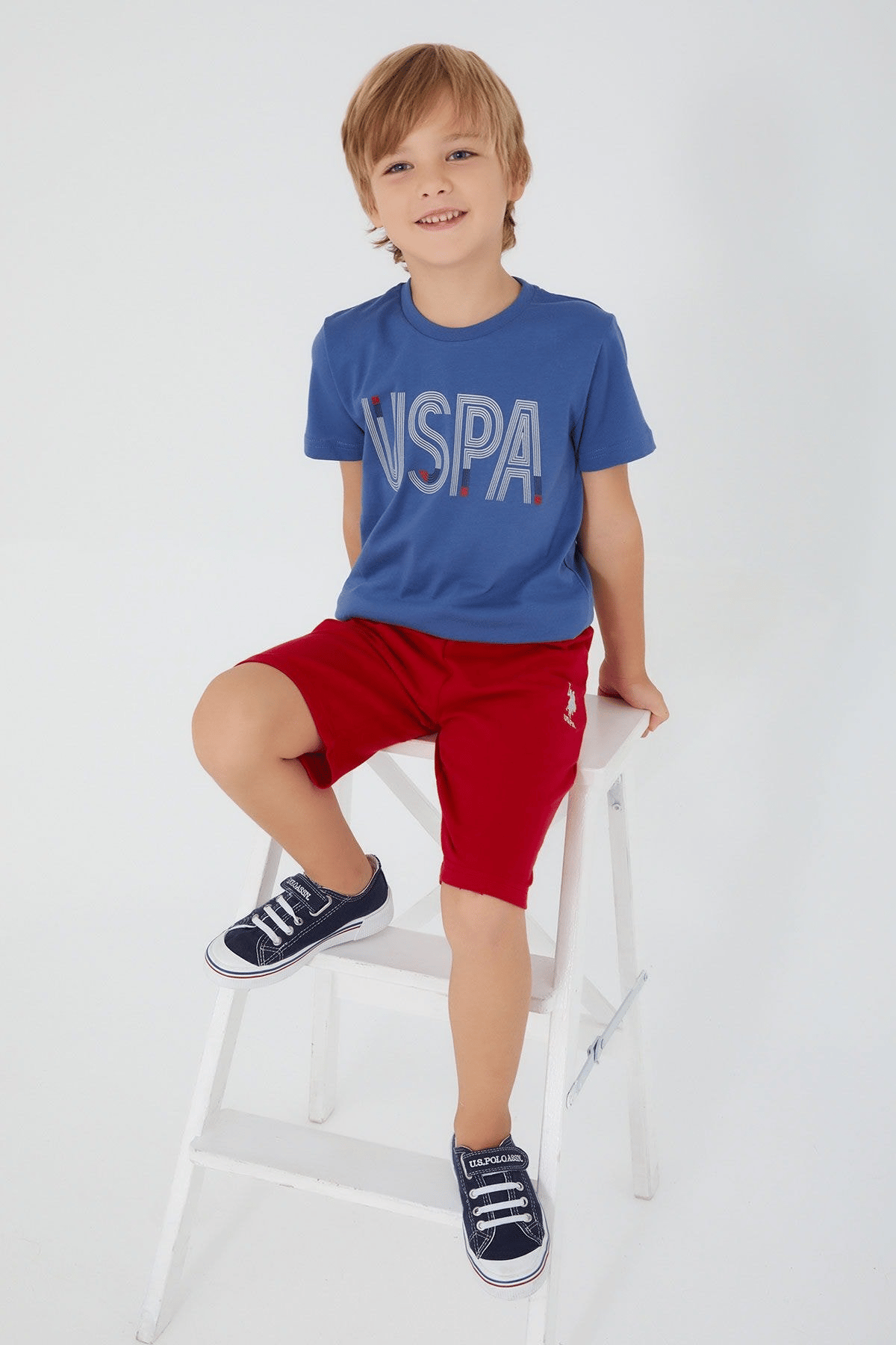 U.S. POLO ASSN. ERKEK ÇOCUK BERMUDA TAKIM US1334-4