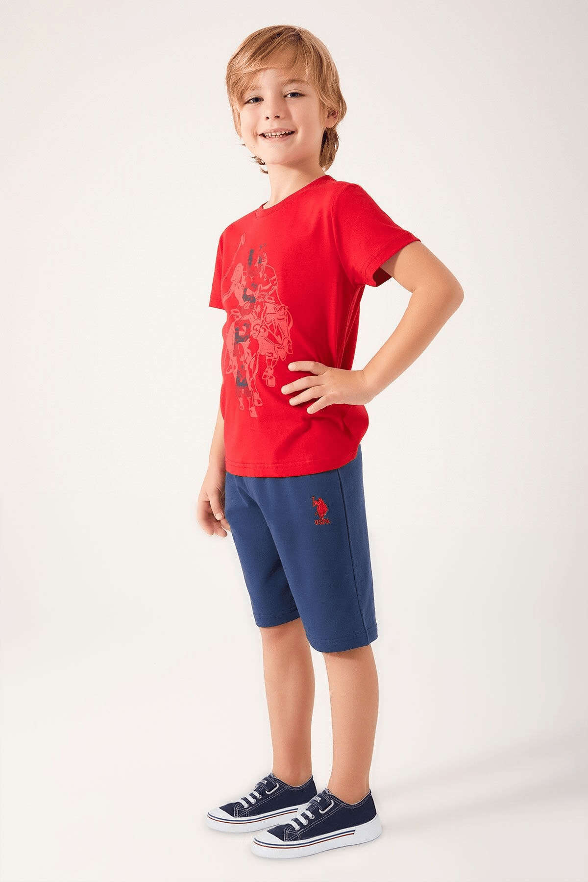 U.S. POLO ASSN. ERKEK GARSON BERMUDA TAKIM US1316-G