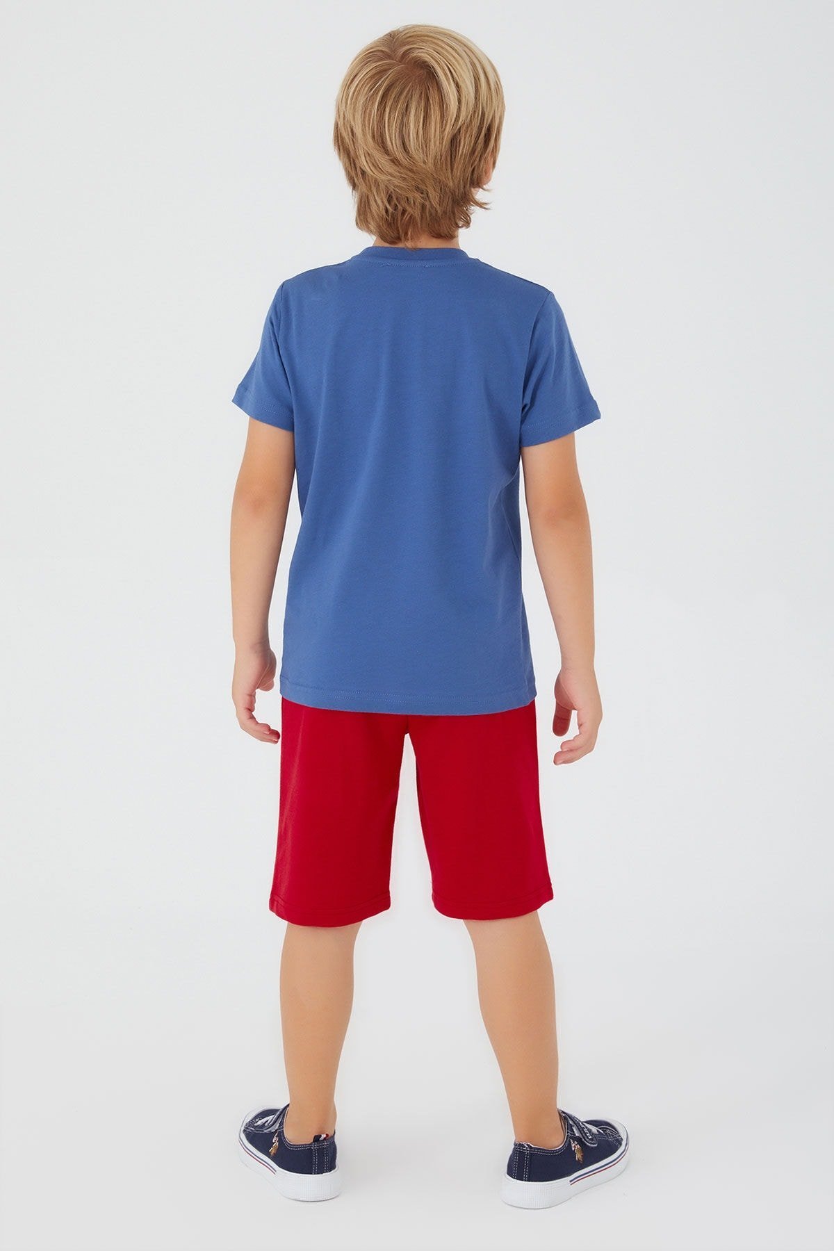 U.S. POLO ASSN. ERKEK ÇOCUK BERMUDA TAKIM US1334-G