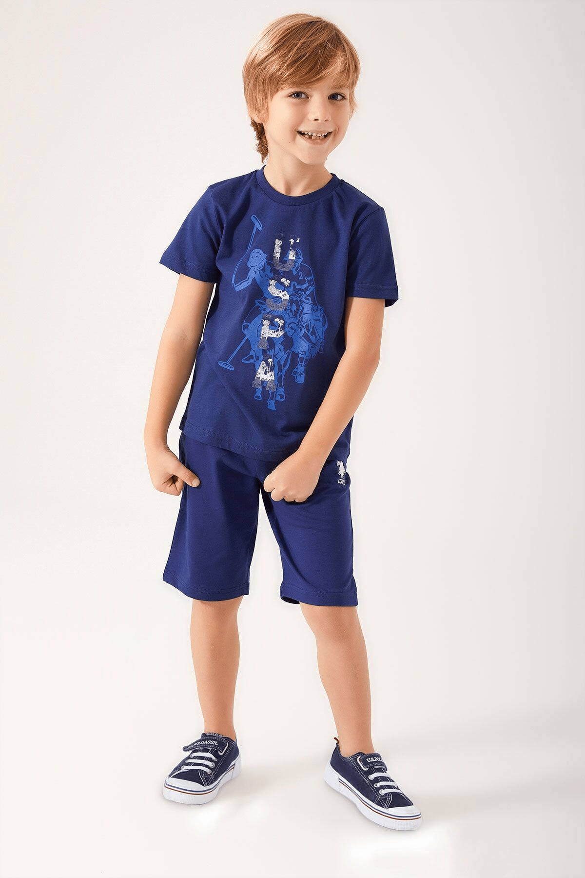U.S. POLO ASSN. ERKEK GARSON BERMUDA TAKIM US1316-G