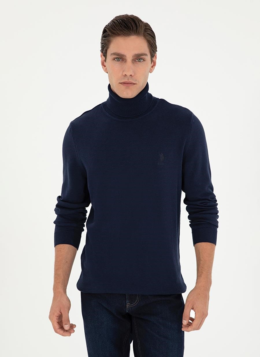 U.S. POLO ASSN. ERKEK TRİKO KAZAK G081SZ0TK-000-1920888