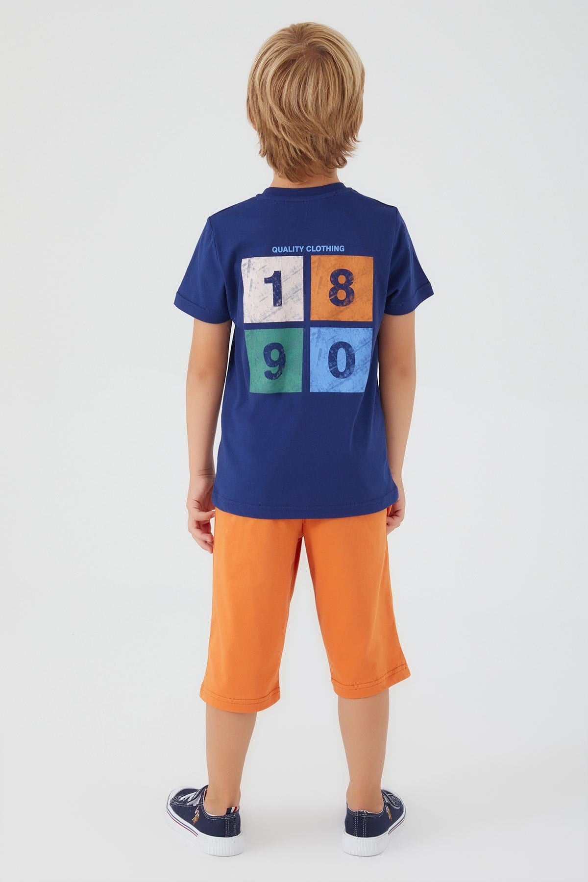 U.S. POLO ASSN. ERKEK ÇOCUK KAPRİ TAKIM US1312-4
