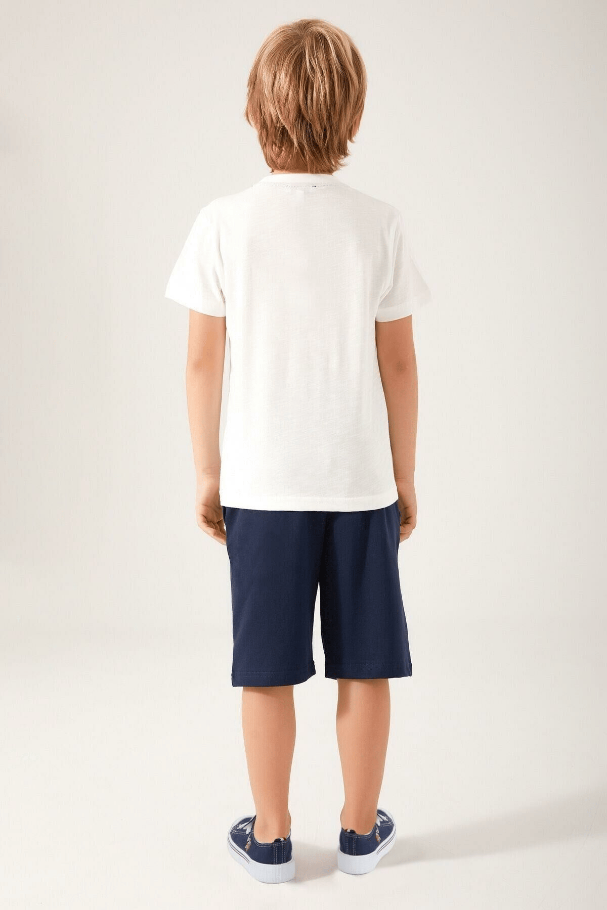 U.S. POLO ASSN. ERKEK ÇOCUK BERMUDA TAKIM US1354-G