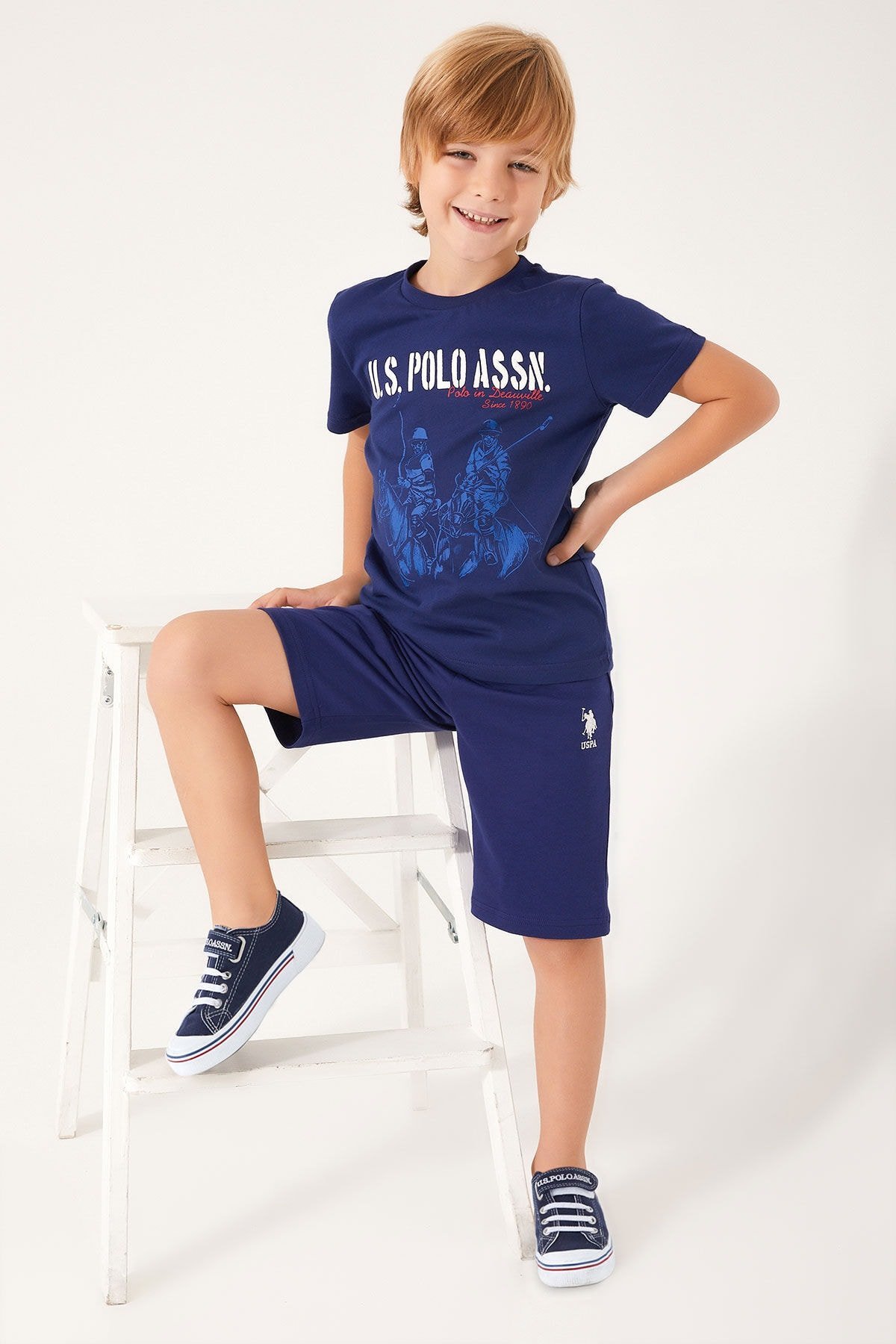 U.S. POLO ASSN. ERKEK GARSON BERMUDA TAKIM US1306-G
