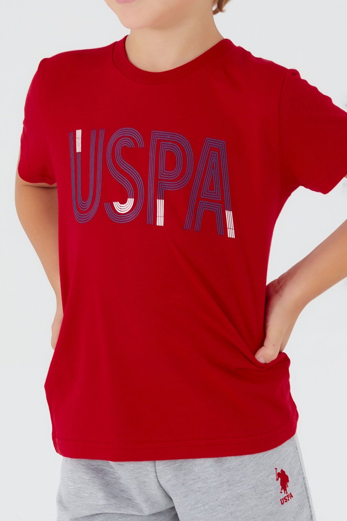 U.S. POLO ASSN. ERKEK ÇOCUK BERMUDA TAKIM US1334-G