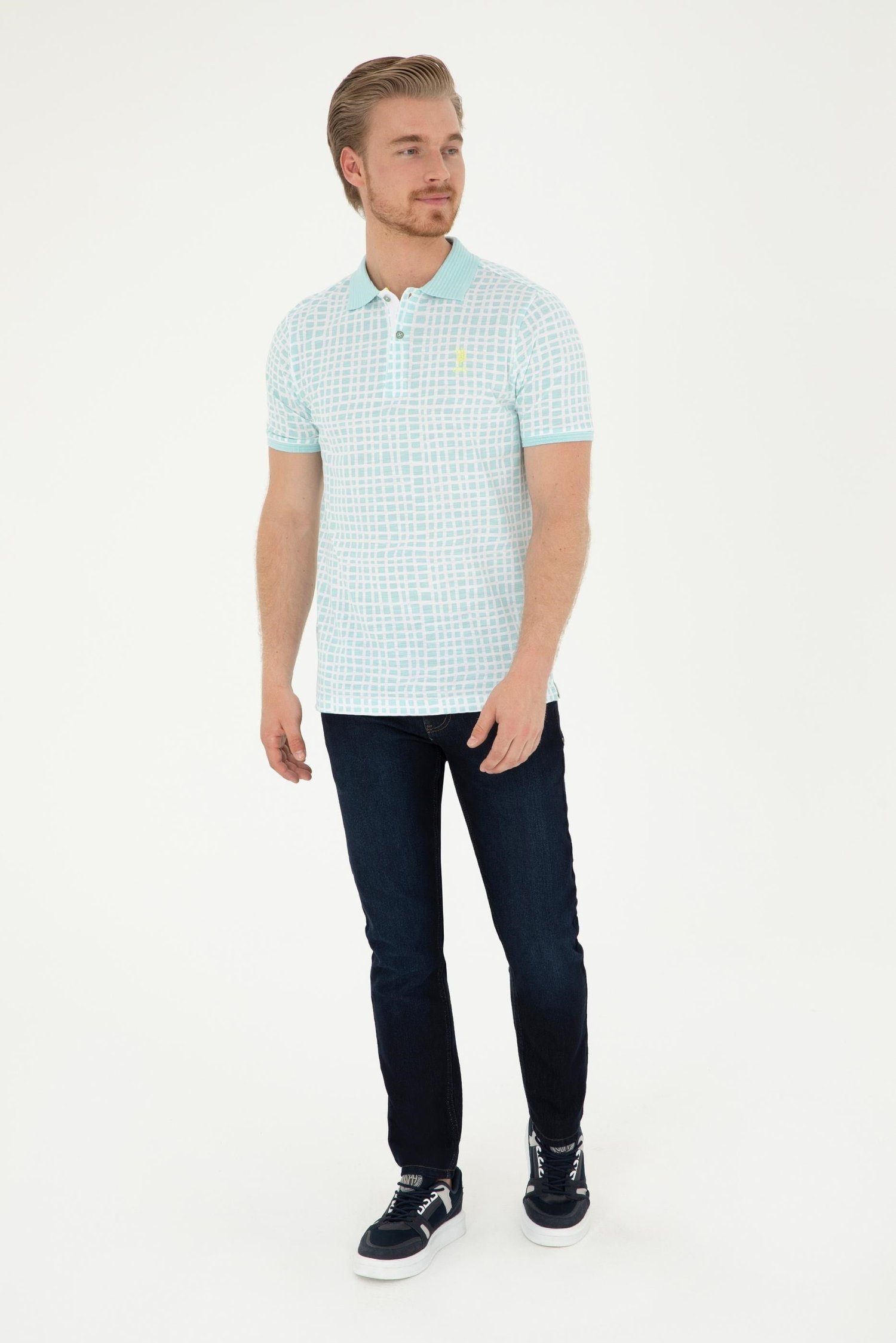 U.S. POLO ASSN. ERKEK T-SHİRT G081SZ011-000-1825156