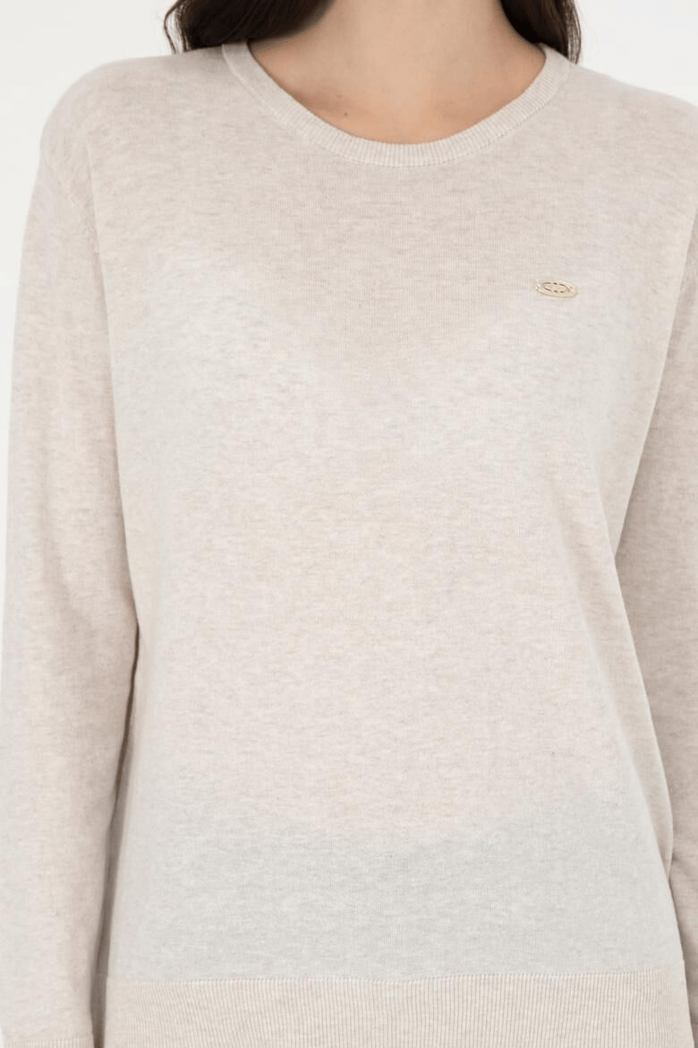 U.S. POLO ASSN. KADIN TRİKO KAZAK G082SZ0TK-000-1923484