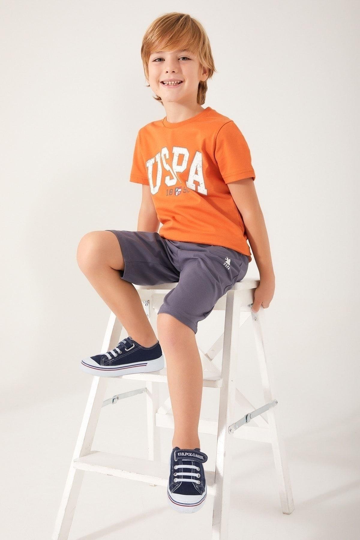 U.S. POLO ASSN. ERKEK ÇOCUK BERMUDA TAKIM US1324-4