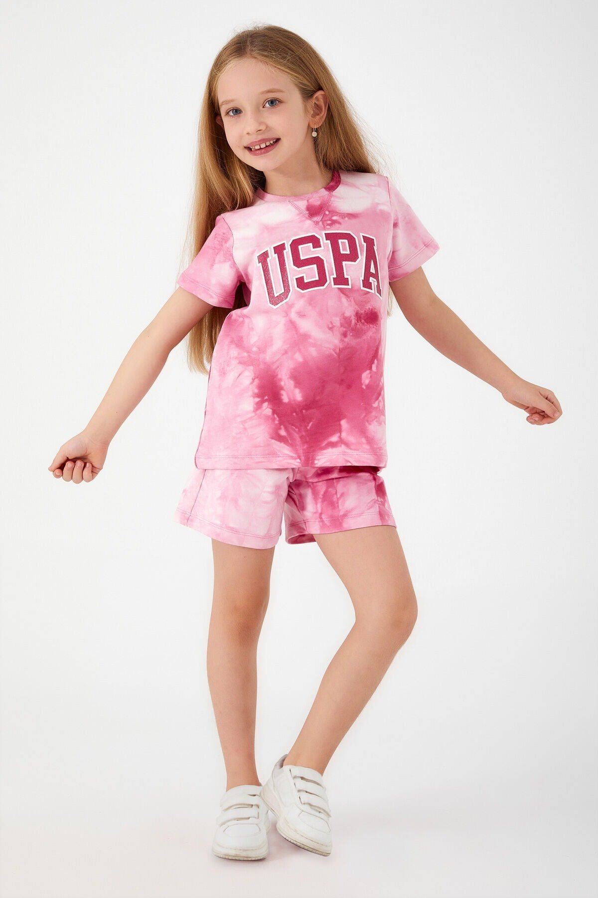U.S. POLO ASSN. KIZ ÇOCUK ŞORT TAKIM US1422-G