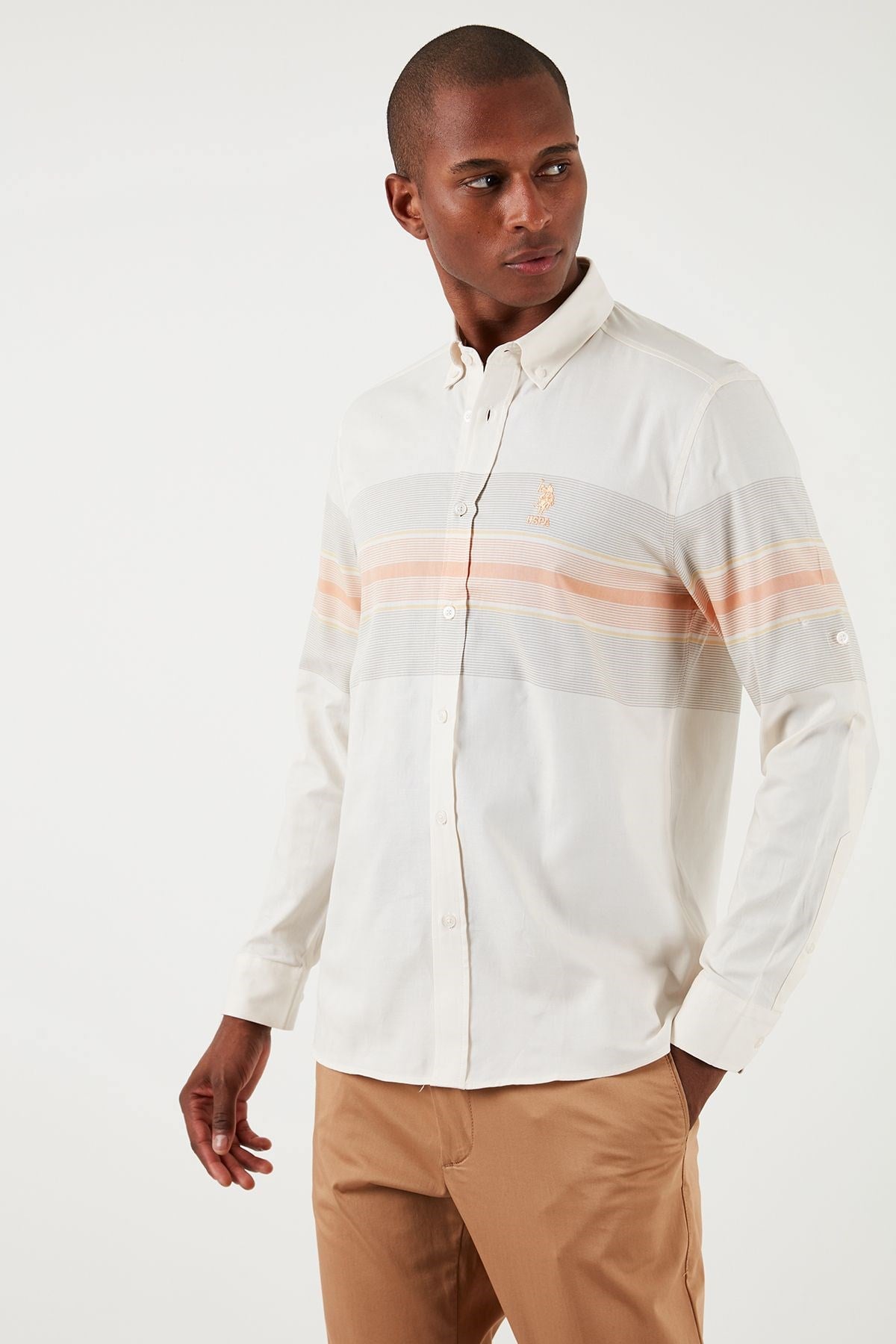 U.S. POLO ASSN. ERKEK DOKUMA GOMLEK G081GL004-0-1831534