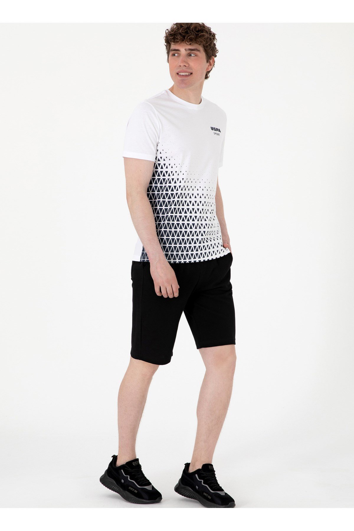 U.S. POLO ASSN. ERKEK ORME CAPRİ BERMUDA G081SZ0OS-000-2084628