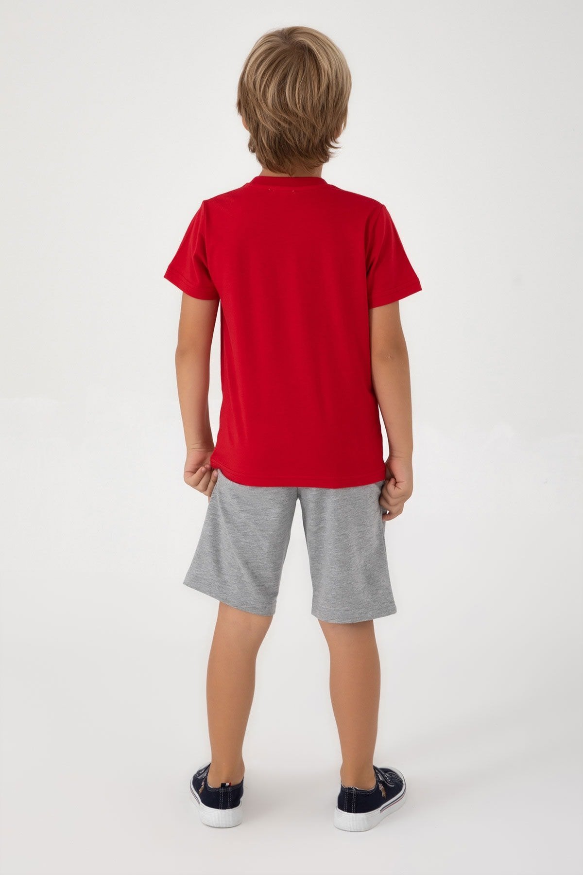 U.S. POLO ASSN. ERKEK ÇOCUK BERMUDA TAKIM US1334-4