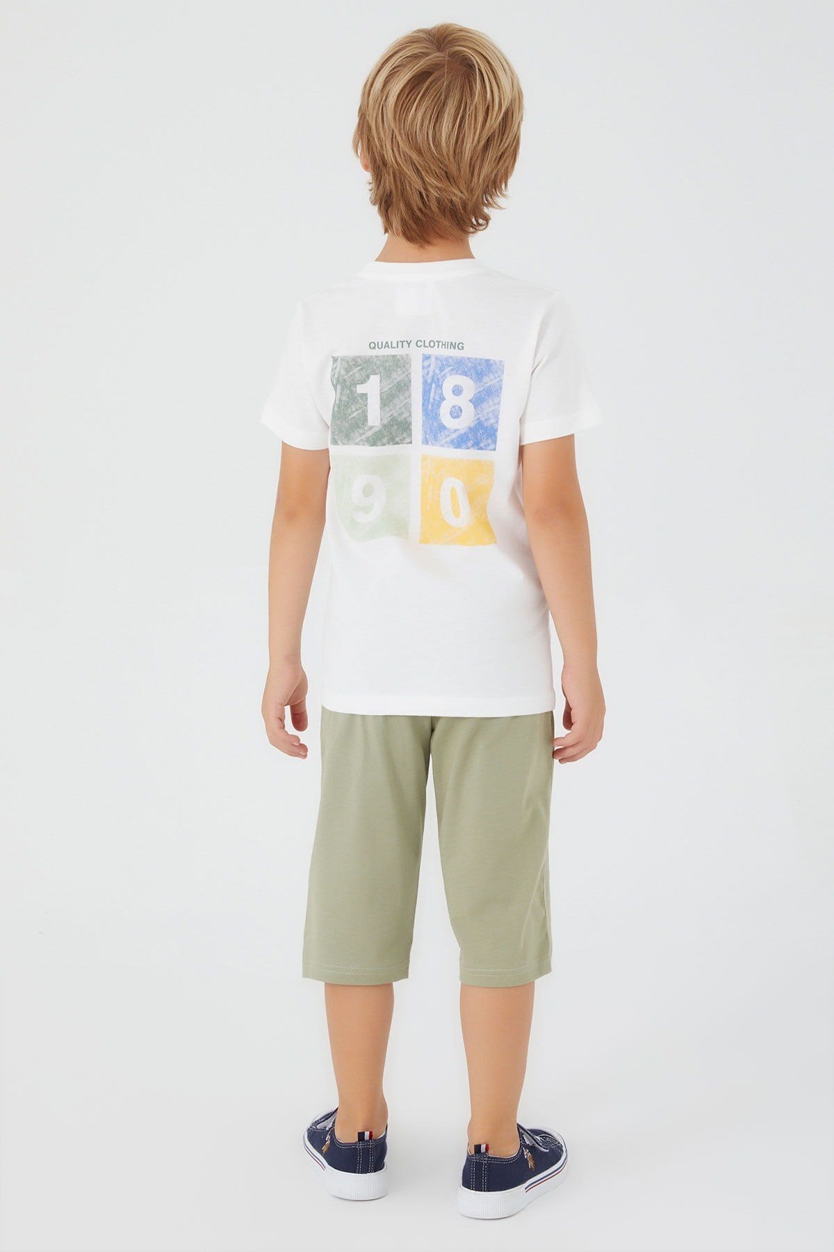 U.S. POLO ASSN. ERKEK ÇOCUK KAPRİ TAKIM US1312-4
