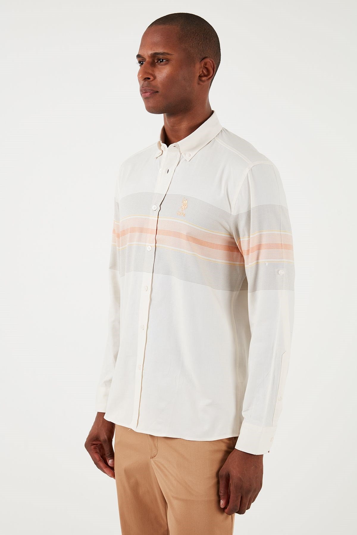 U.S. POLO ASSN. ERKEK DOKUMA GOMLEK G081GL004-0-1831534