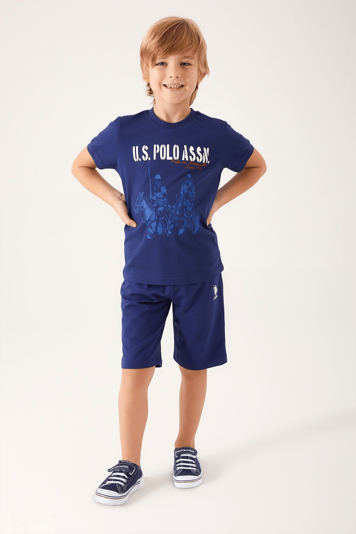 U.S. POLO ASSN. ERKEK GARSON BERMUDA TAKIM US1306-G