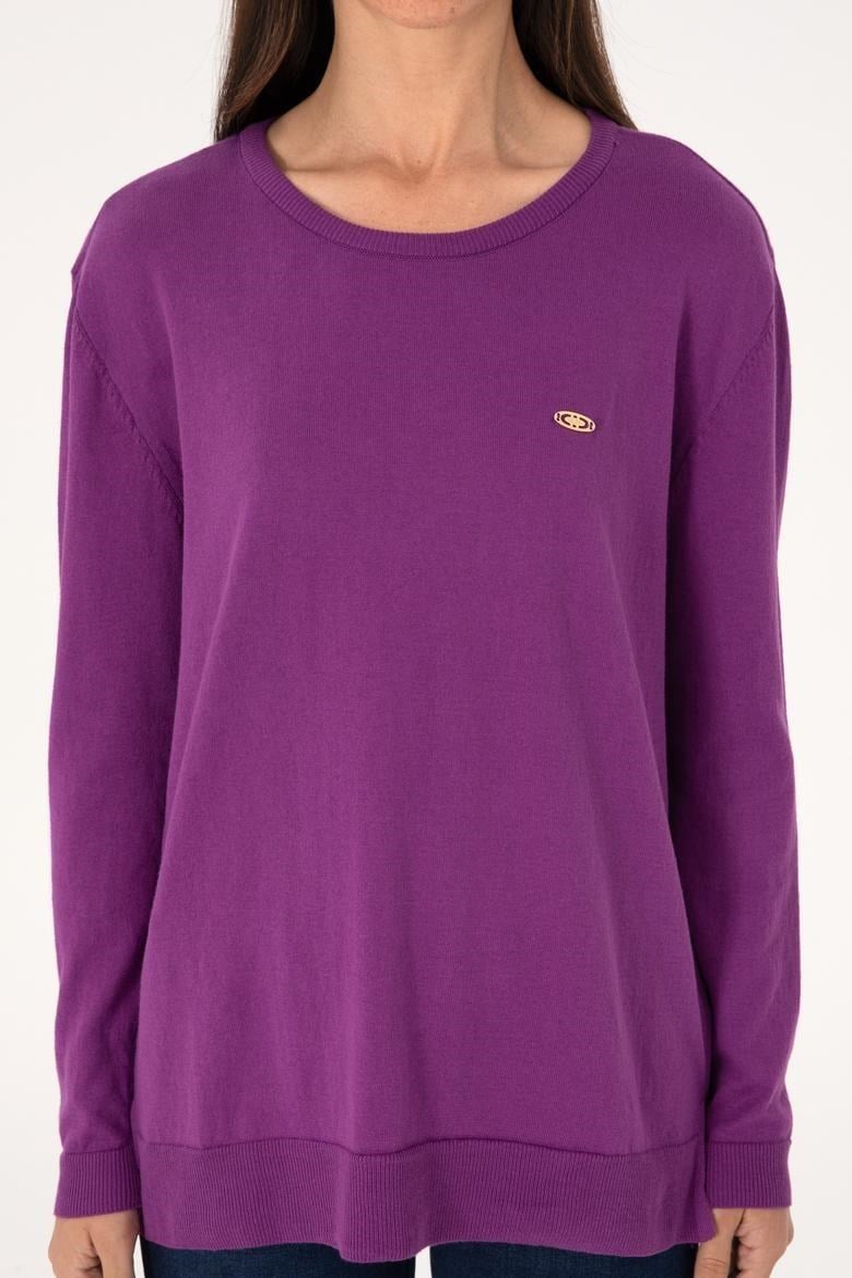 U.S. POLO ASSN. KADIN TRİKO KAZAK G082SZ0TK-000-1923484