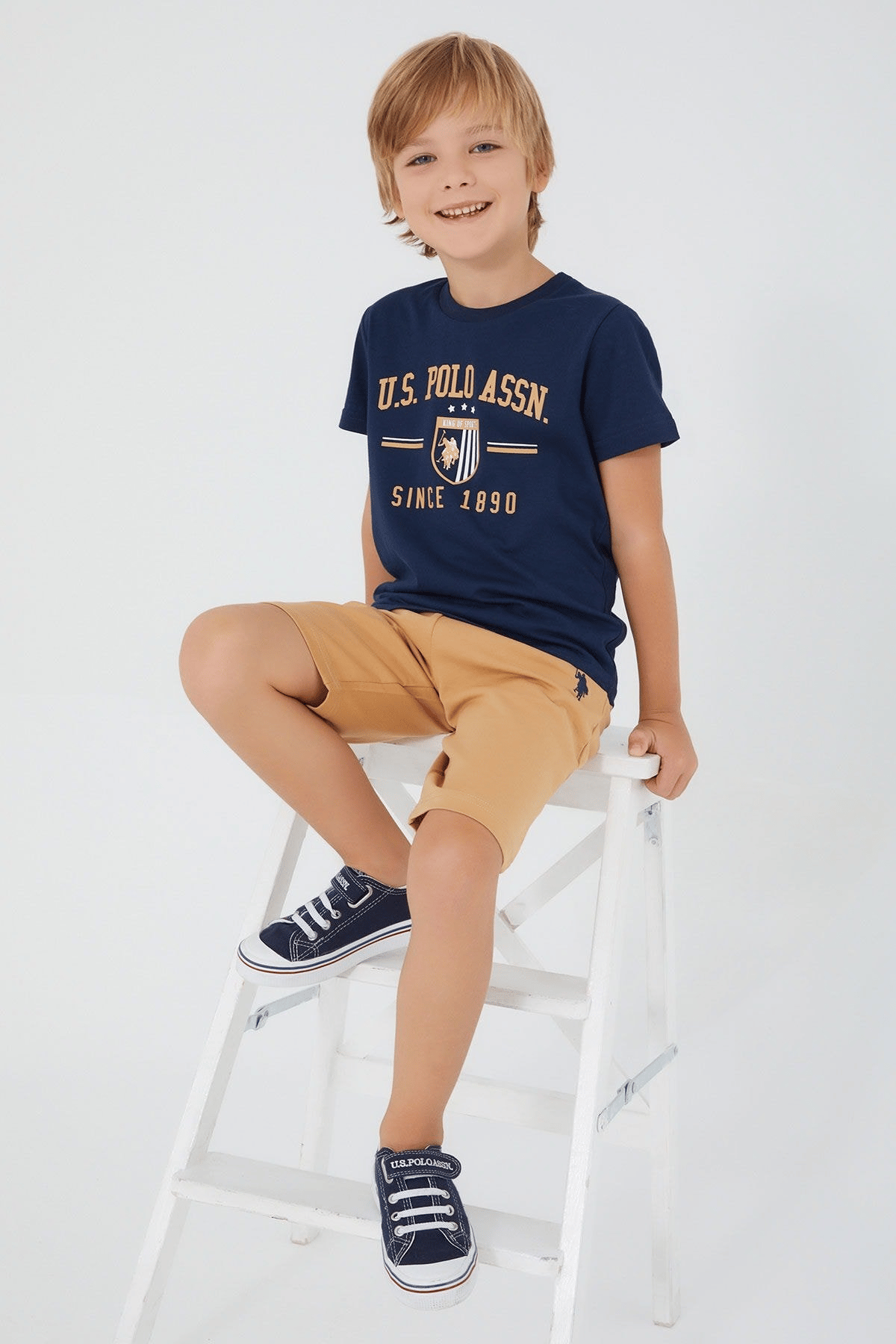 U.S. POLO ASSN. ERKEK ÇOCUK BERMUDA TAKIM US1303-4
