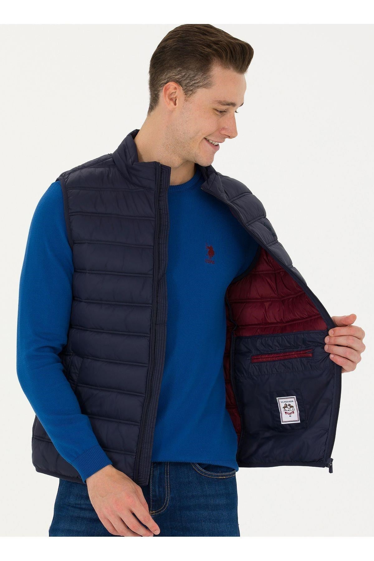 US POLO ASSN ERKEK DOKUMA YELEK G081GL010-000-1631483