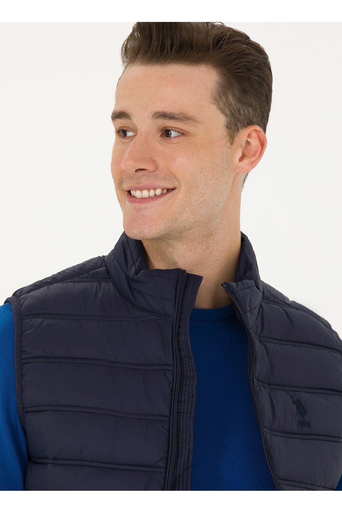 US POLO ASSN ERKEK DOKUMA YELEK G081GL010-000-1631483