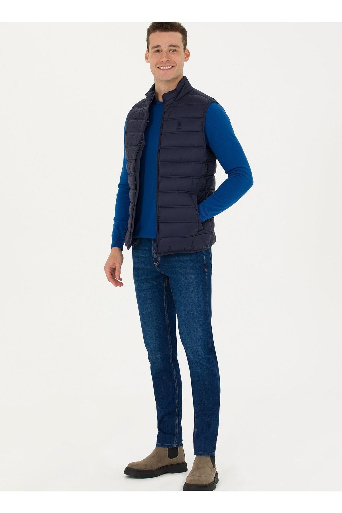 US POLO ASSN ERKEK DOKUMA YELEK G081GL010-000-1631483