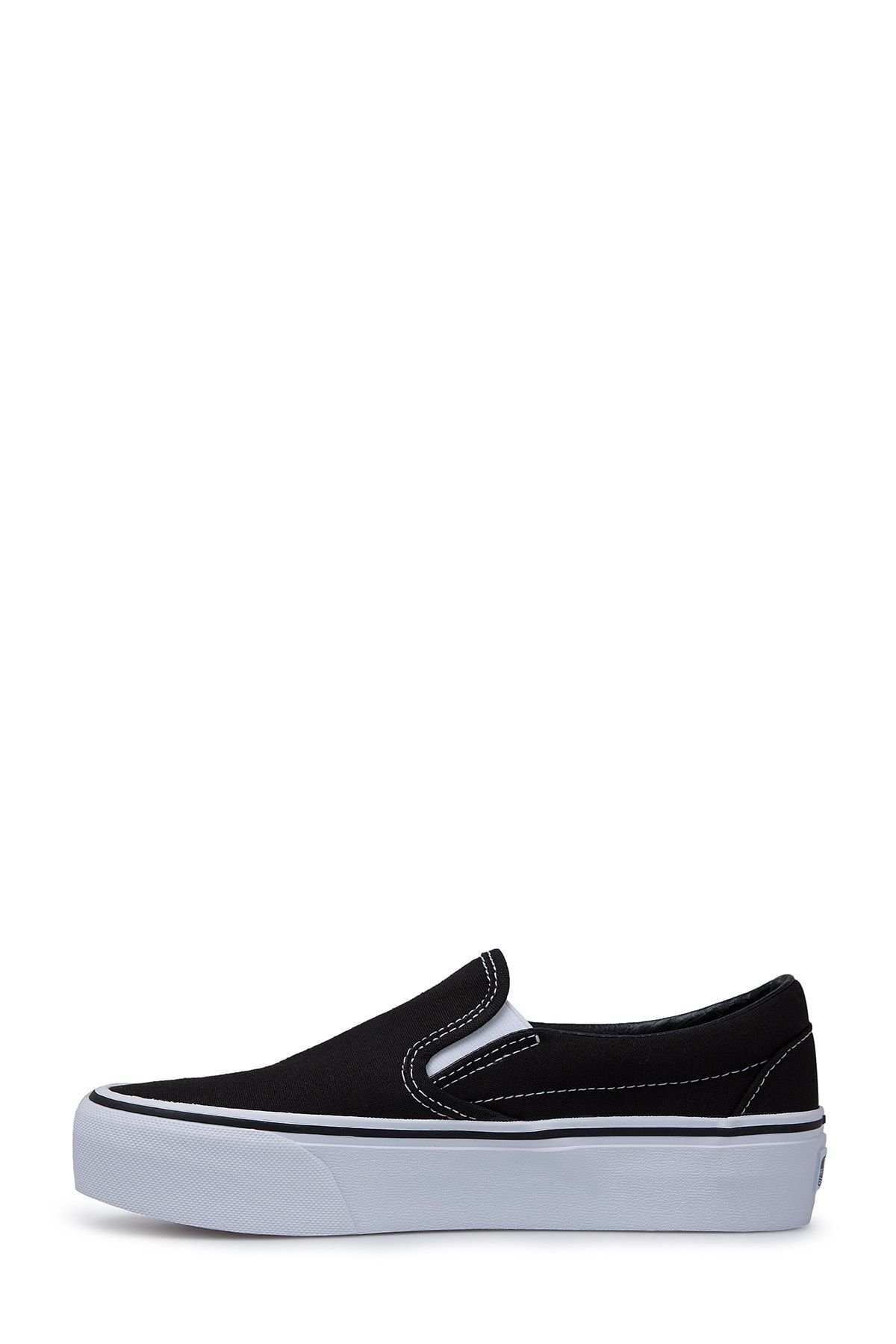 VANS KADIN UA Classic Slip-On Platform SPOR AYAKKABI VN00018EBLK1
