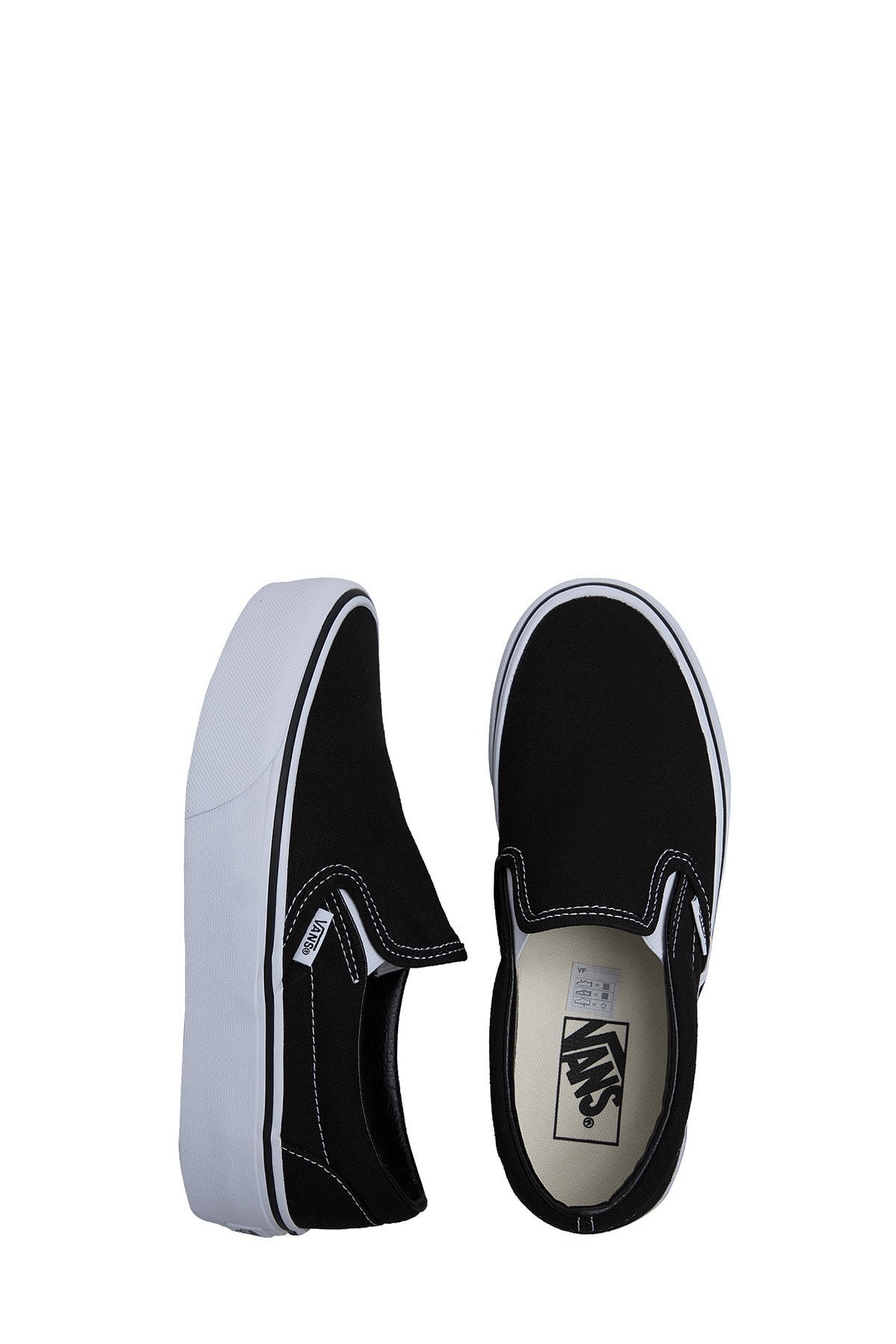VANS KADIN UA Classic Slip-On Platform SPOR AYAKKABI VN00018EBLK1