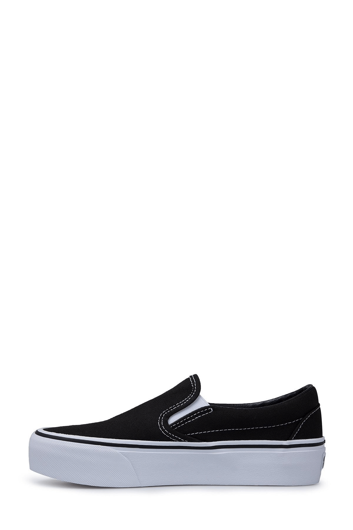 VANS KADIN UA Classic Slip-On Platform SPOR AYAKKABI VN00018EBLK1