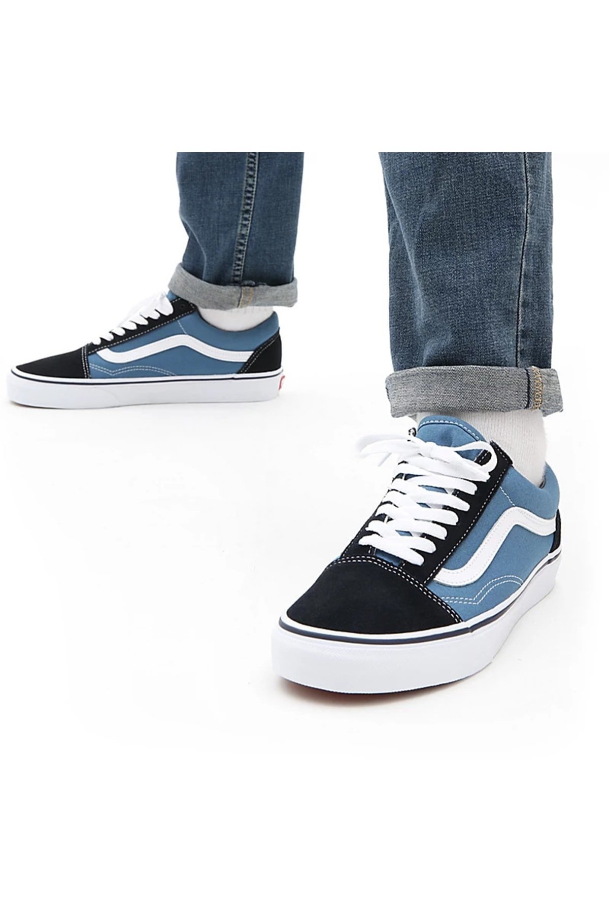 VANS OLD SKOOL LACİVERT UNİSEX SPOR AYAKKABI VN000D3HNVY1