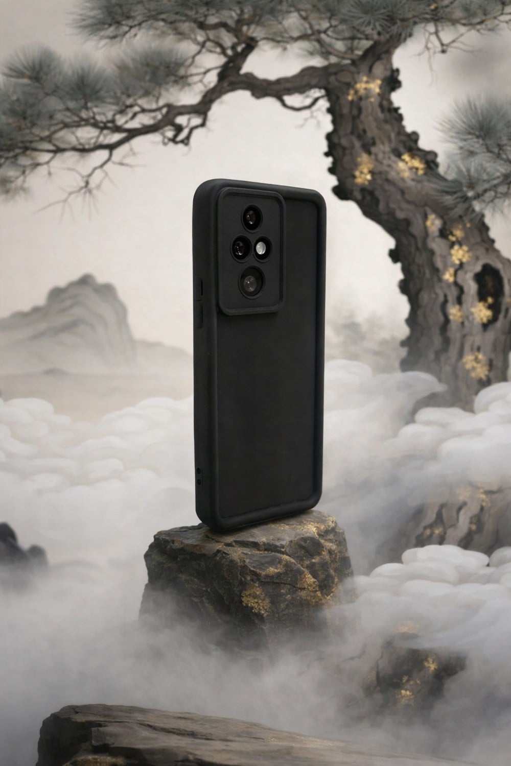 Honor 200 PRO Uyumlu Kamera Çıkıntılı Mat Silikon Telefon Kılıfı