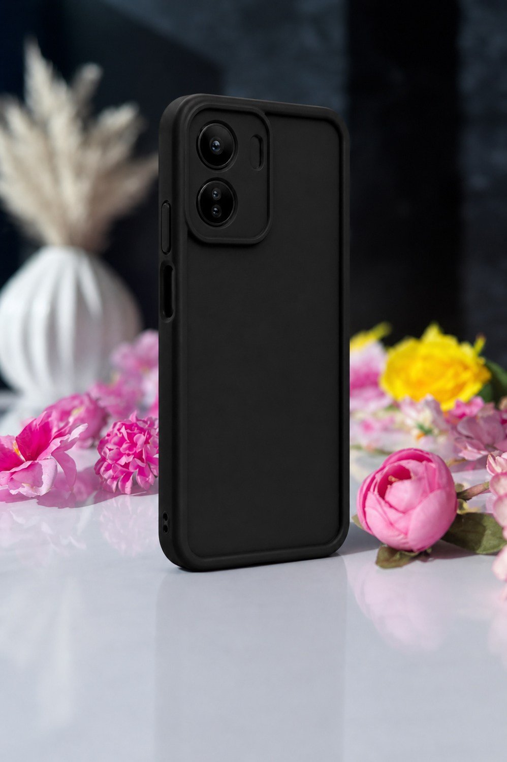 Huawei Nova 11 SE VE NOVA 12 SE  Uyumlu Kamera Çıkıntılı Mat Silikon Telefon Kılıfı