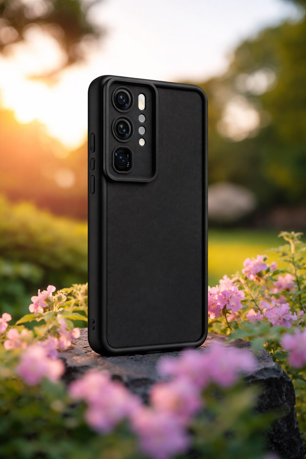 Huawei P40 Pro Uyumlu Kamera Çıkıntılı Mat Silikon Telefon Kılıfı