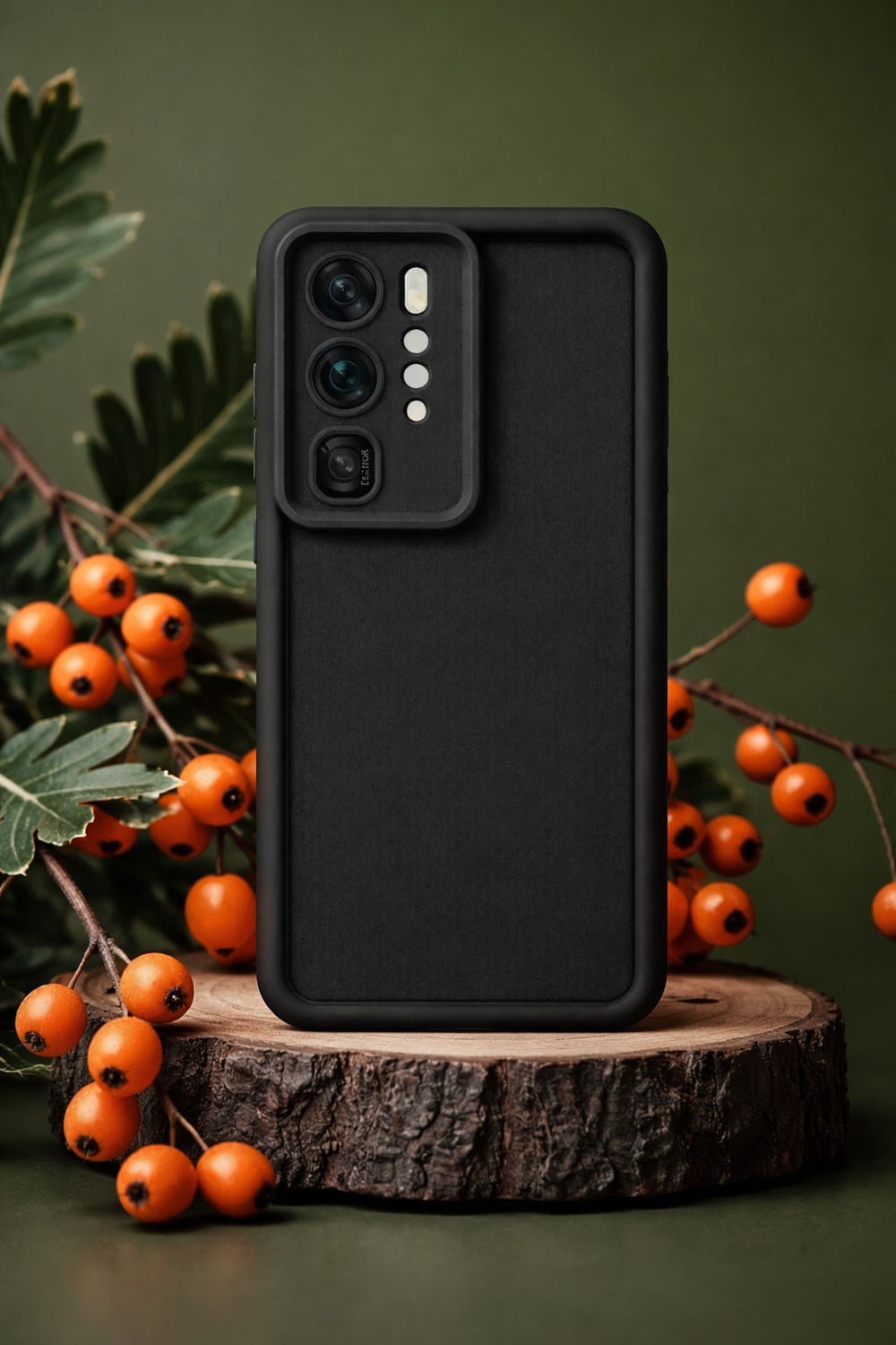 Huawei P40 Pro Uyumlu Kamera Çıkıntılı Mat Silikon Telefon Kılıfı