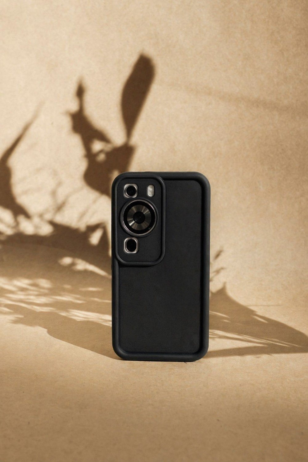 Huawei P60 VE P60 PRO Uyumlu Kamera Çıkıntılı Mat Silikon Telefon Kılıfı
