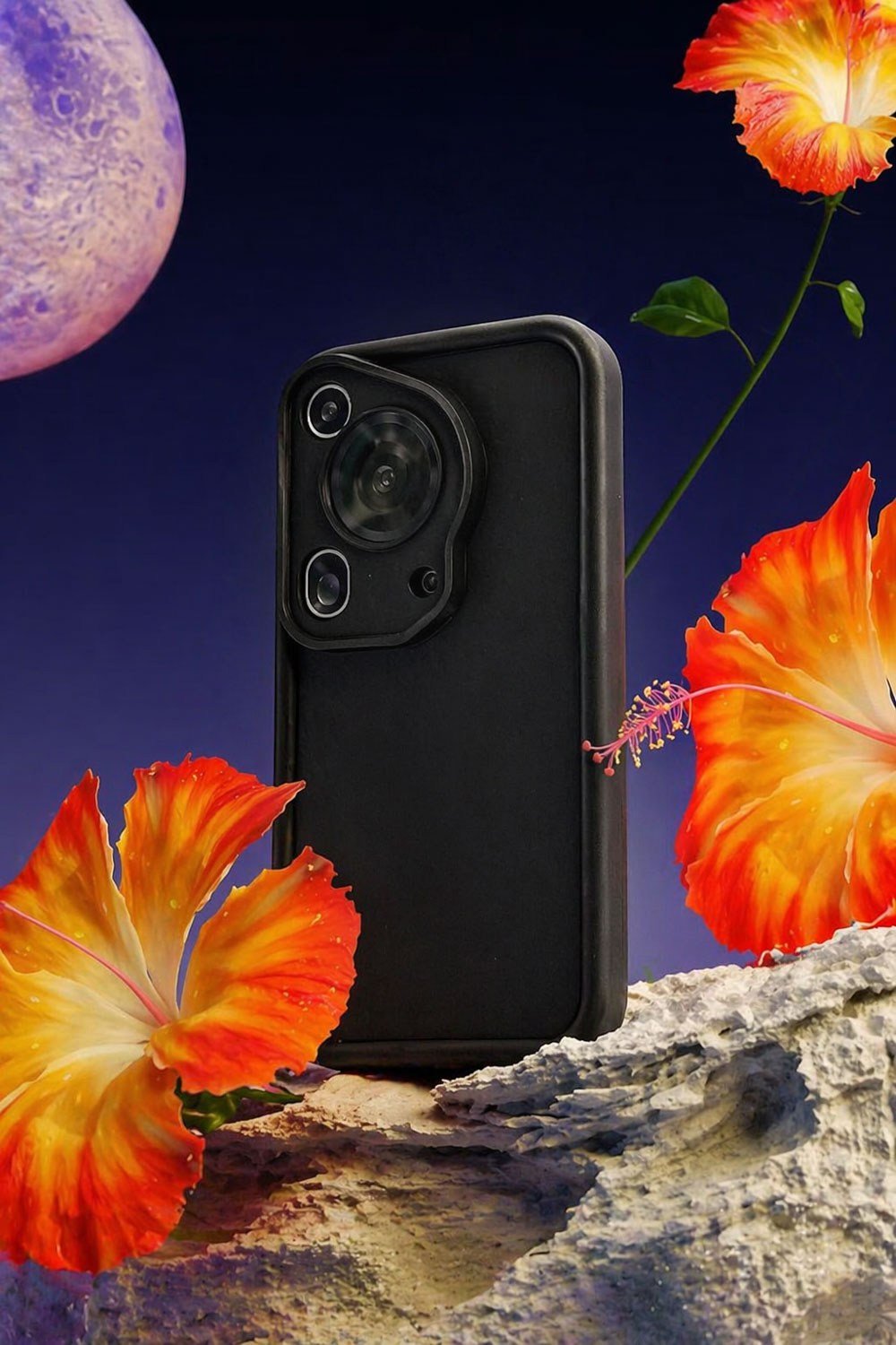 Huawei Pura 70 Ultra Uyumlu Kamera Çıkıntılı Mat Silikon Telefon Kılıfı