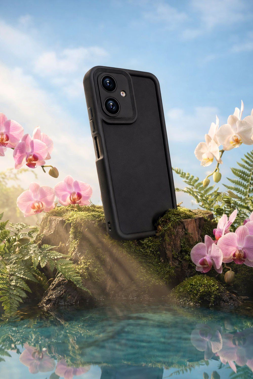 infinix Hot30i Uyumlu Kamera Çıkıntılı Mat Silikon Telefon Kılıfı