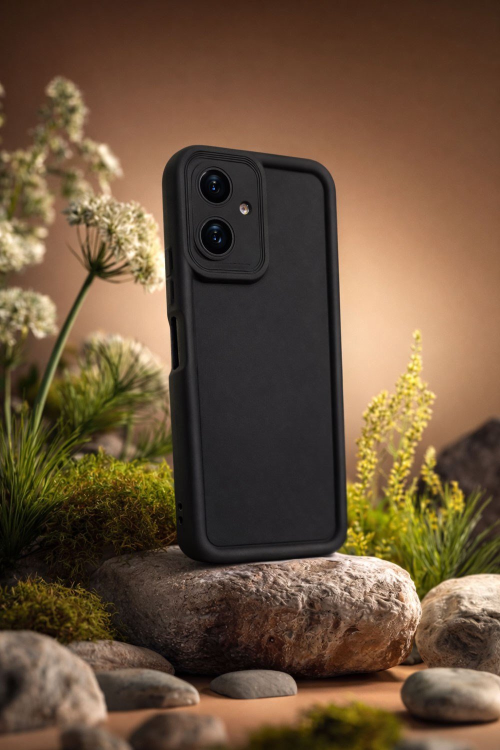 infinix Hot30i Uyumlu Kamera Çıkıntılı Mat Silikon Telefon Kılıfı