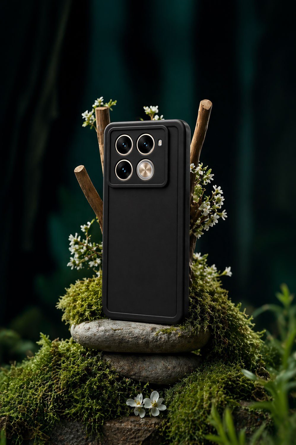 infinix Note40Pro 4G/5G VE Note40Pro+ 5G Uyumlu Kamera Çıkıntılı Mat Silikon Telefon Kılıfı