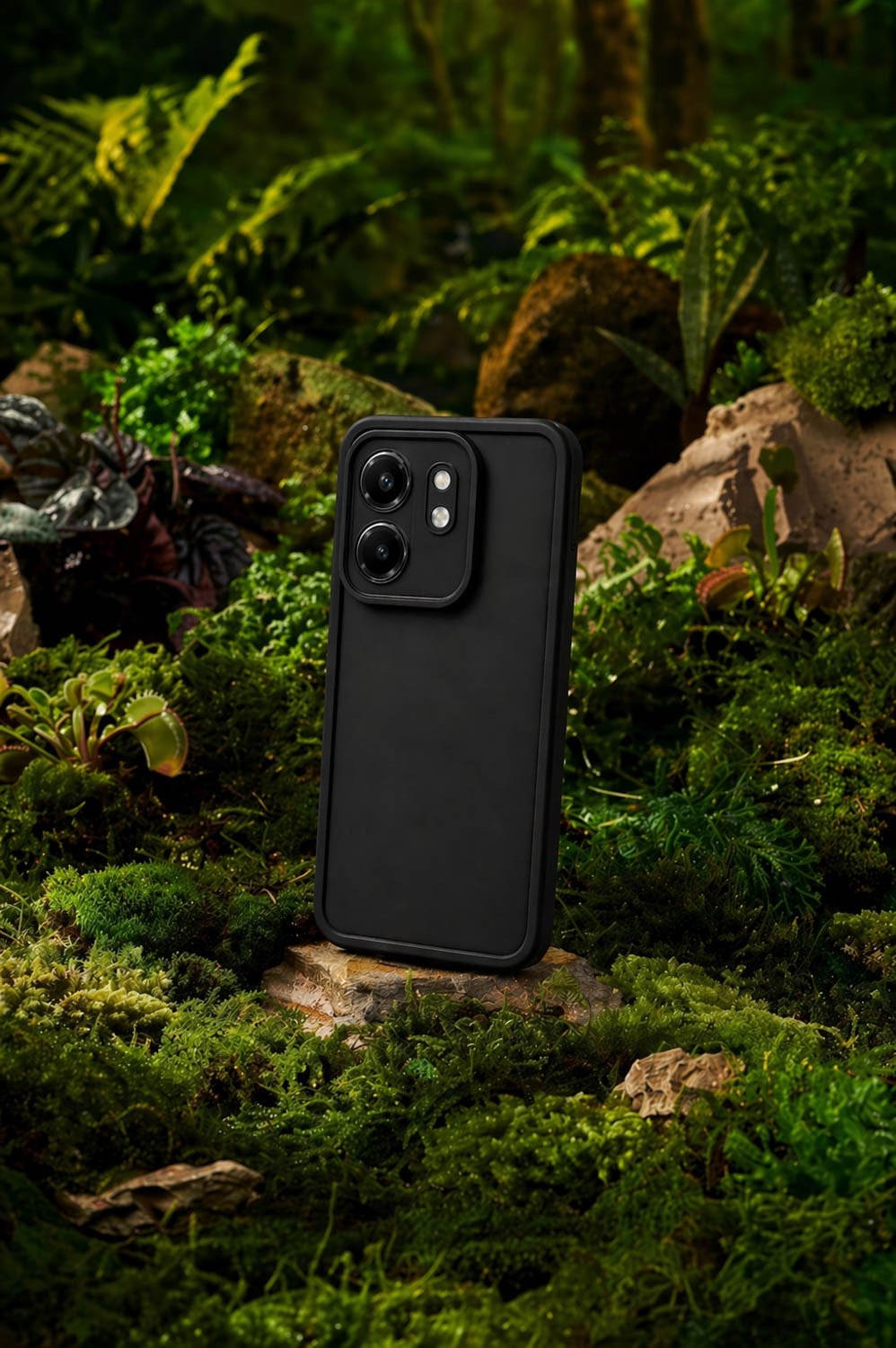 Infinix Smart 9  VE HOT50i VE X6531 VE SMART9HD Uyumlu Kamera Çıkıntılı Mat Silikon Telefon Kılıfı