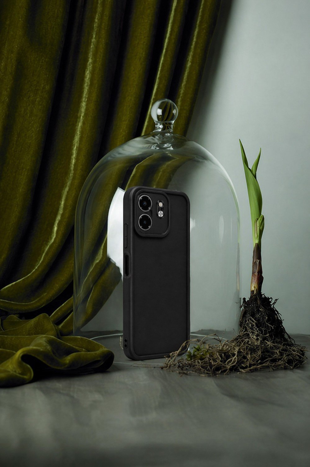Infinix Smart 9  VE HOT50i VE X6531 VE SMART9HD Uyumlu Kamera Çıkıntılı Mat Silikon Telefon Kılıfı