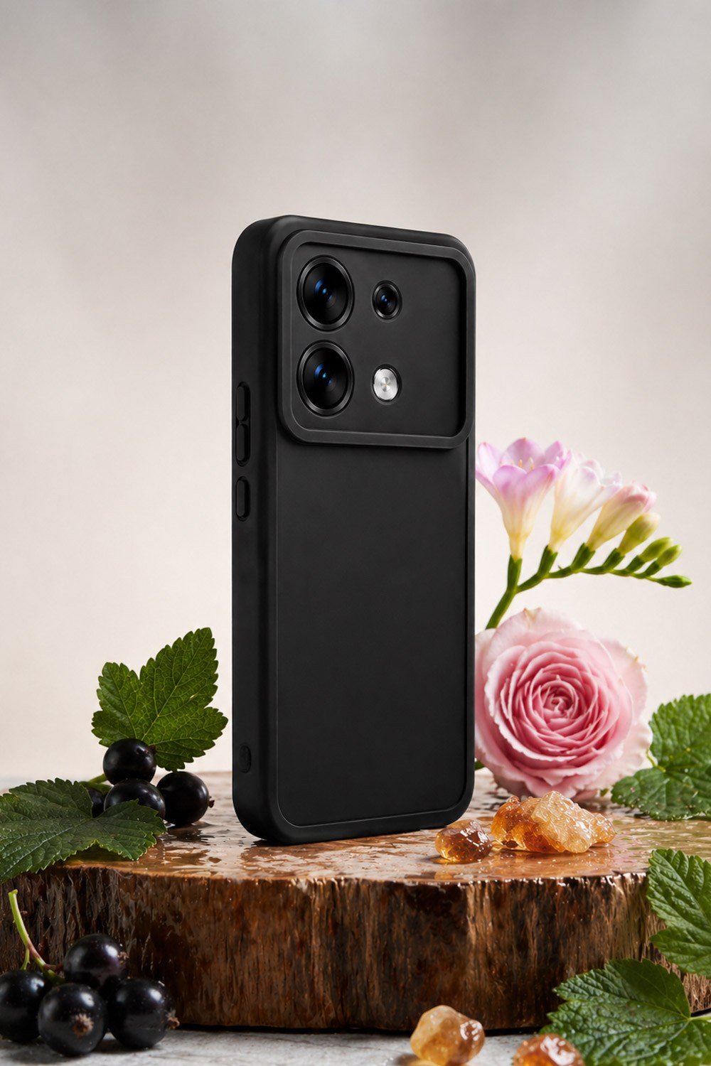 infinix Zero30-4G Uyumlu Kamera Çıkıntılı Mat Silikon Telefon Kılıfı