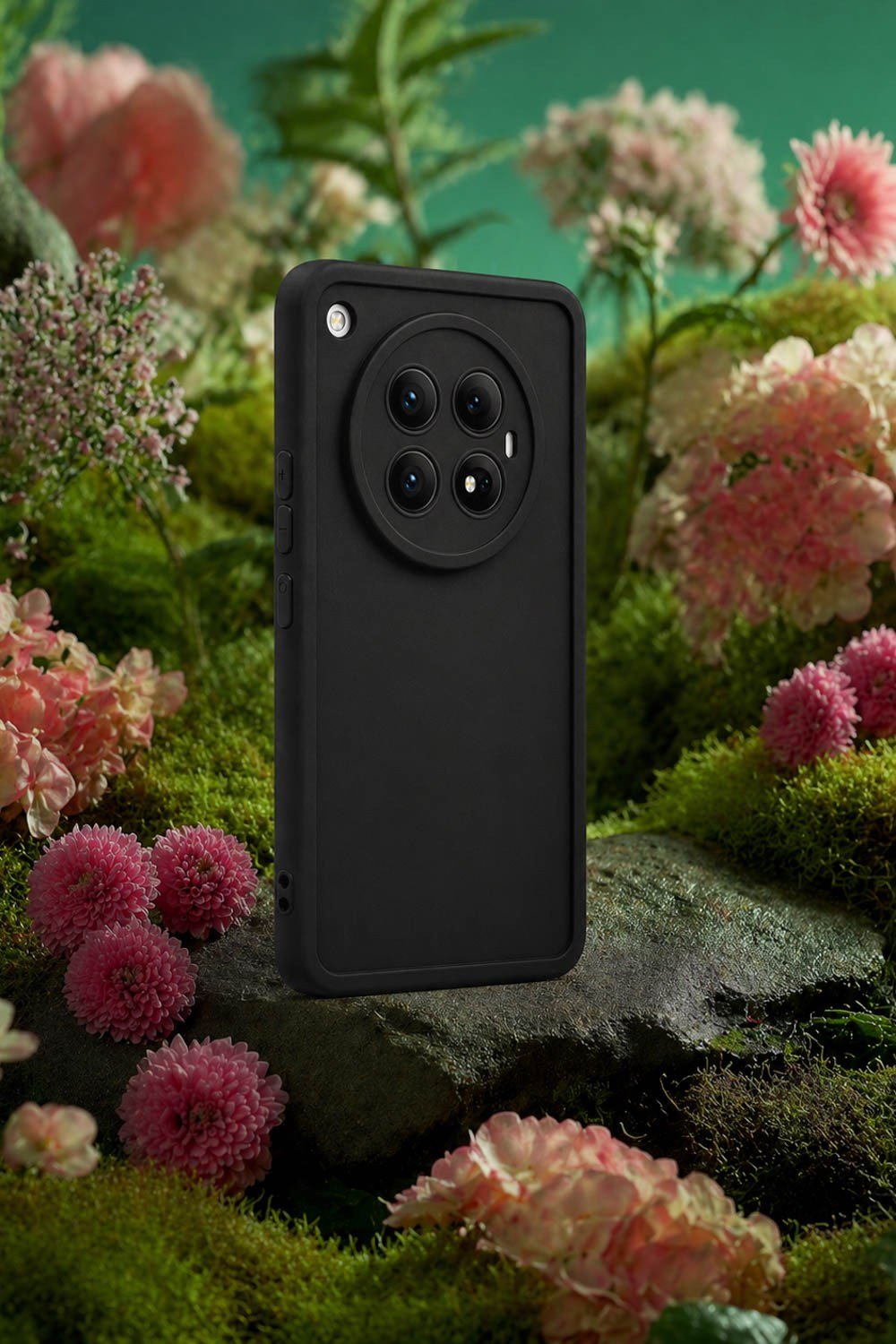 infinix Zero40-5G Uyumlu Kamera Çıkıntılı Mat Silikon Telefon Kılıfı
