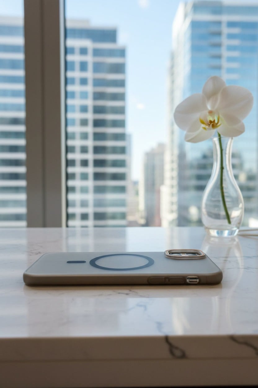 iPhone 11 Uyumlu Magsafe Wireless Şarj Özellikli Mat Sert Arka Kapak Kılıf