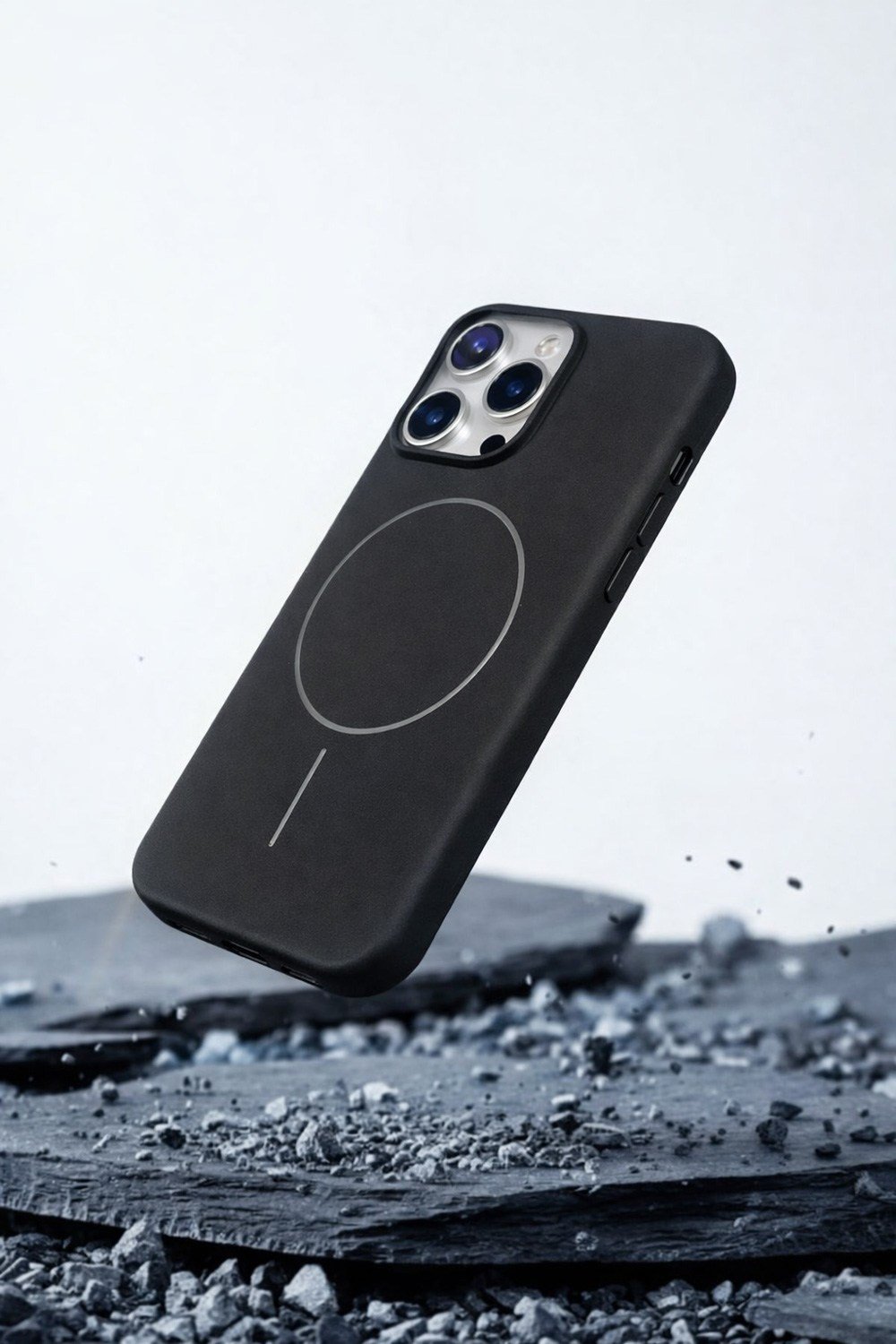 iPhone 12 Pro Uyumlu İçi Kadife Magsafe Wireless Şarz Özellikli Telefon Kılıfı