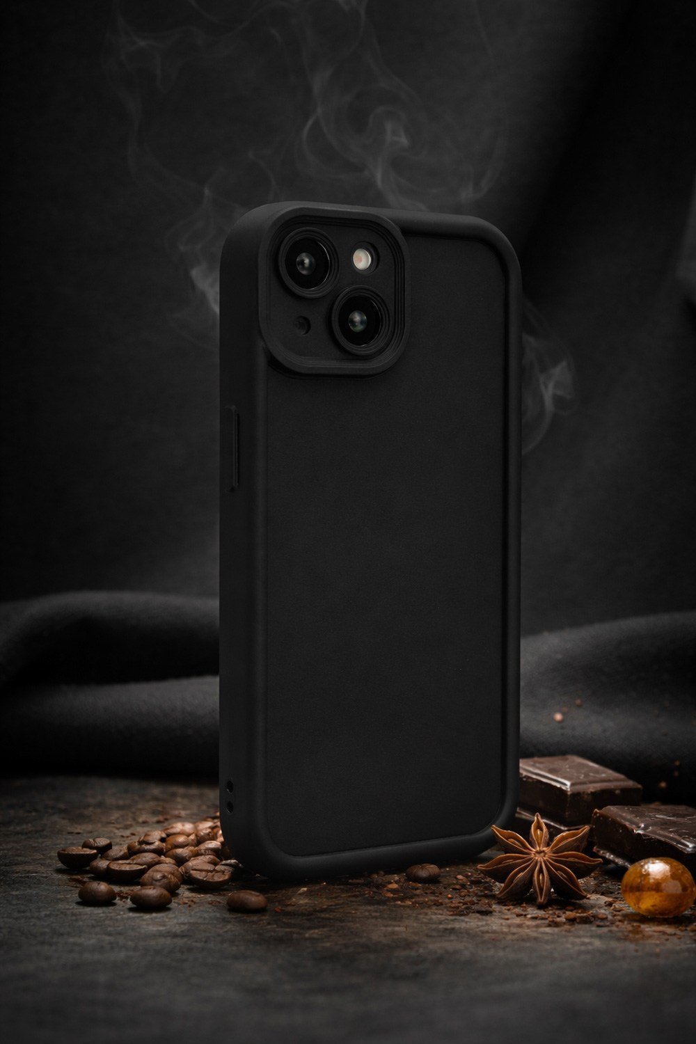 iPhone 13 MİNİ Uyumlu Kamera Çıkıntılı Mat Silikon Telefon Kılıfı