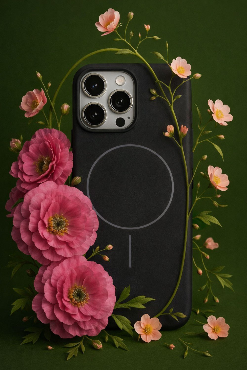 iPhone 13 Pro Max Uyumlu İçi Kadife Magsafe Wireless Şarz Özellikli Telefon Kılıfı