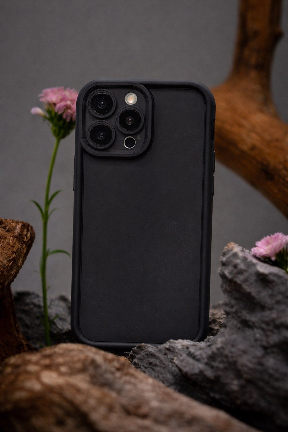 iPhone 13 PRO MAX Uyumlu Kamera Çıkıntılı Mat Silikon Telefon Kılıfı
