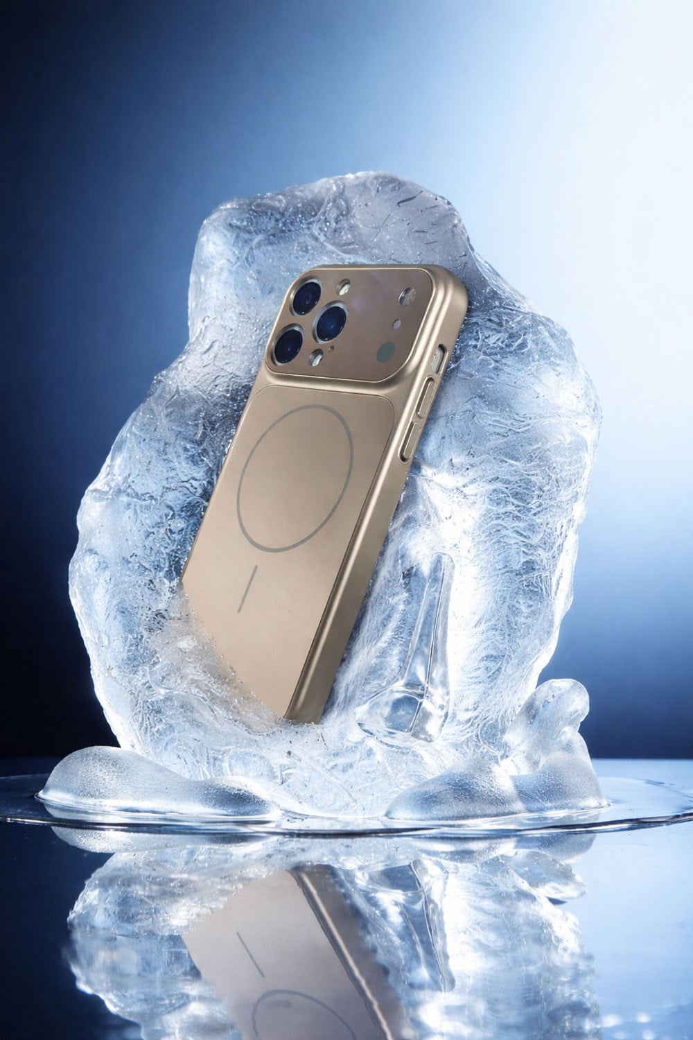 iPhone 13 Pro Uyumlu Kamera Korumalı Magsafe Wireless Şarj Özellikli Full Glass Arka Kapak