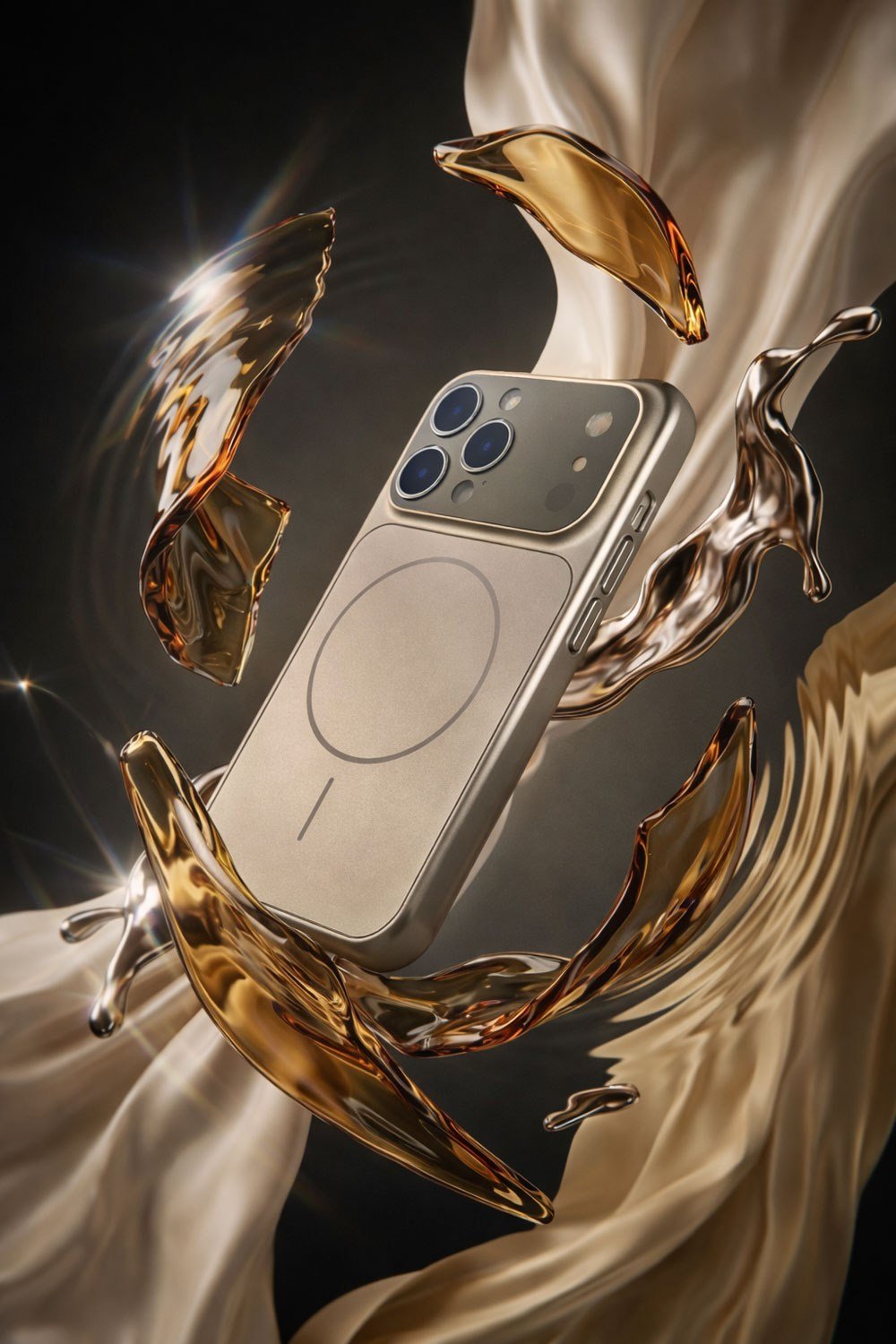iPhone 13 Pro Uyumlu Kamera Korumalı Magsafe Wireless Şarj Özellikli Full Glass Arka Kapak
