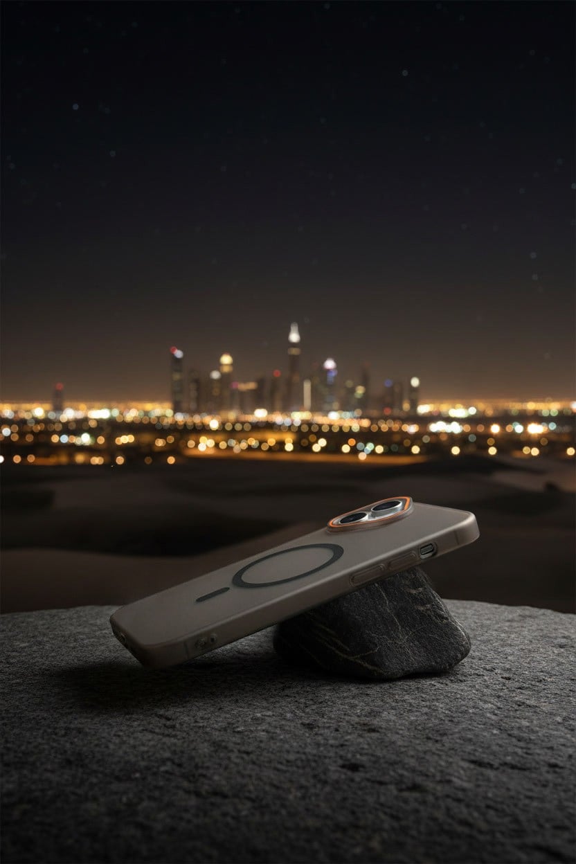 iPhone 16 Plus Uyumlu Magsafe Wireless Şarj Özellikli Mat Sert Arka Kapak Kılıf